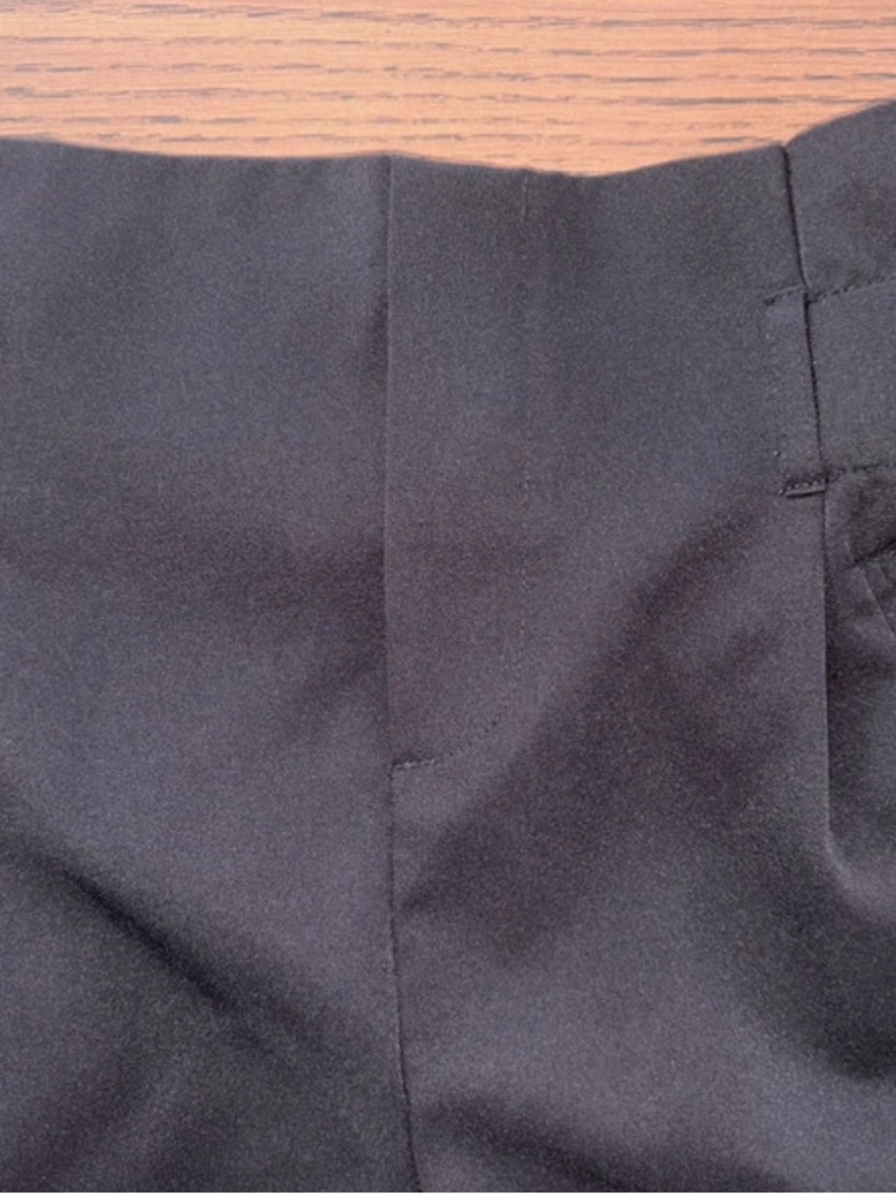 Classic High-Waist Black Women's Shorts - Picture 3 of 6